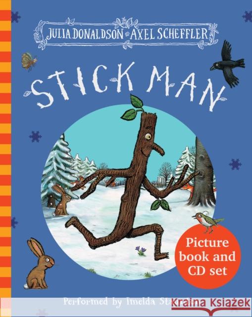 Stick Man Book & CD Julia Donaldson 9781407117294 Scholastic - książka