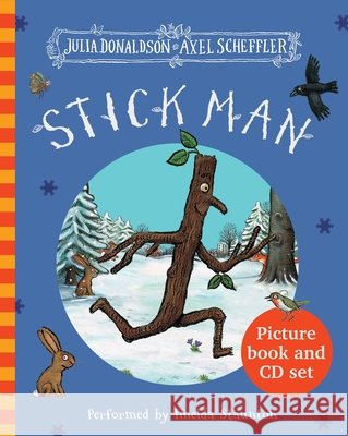 Stick Man Book & CD Julia Donaldson 9781407117294 Scholastic - książka