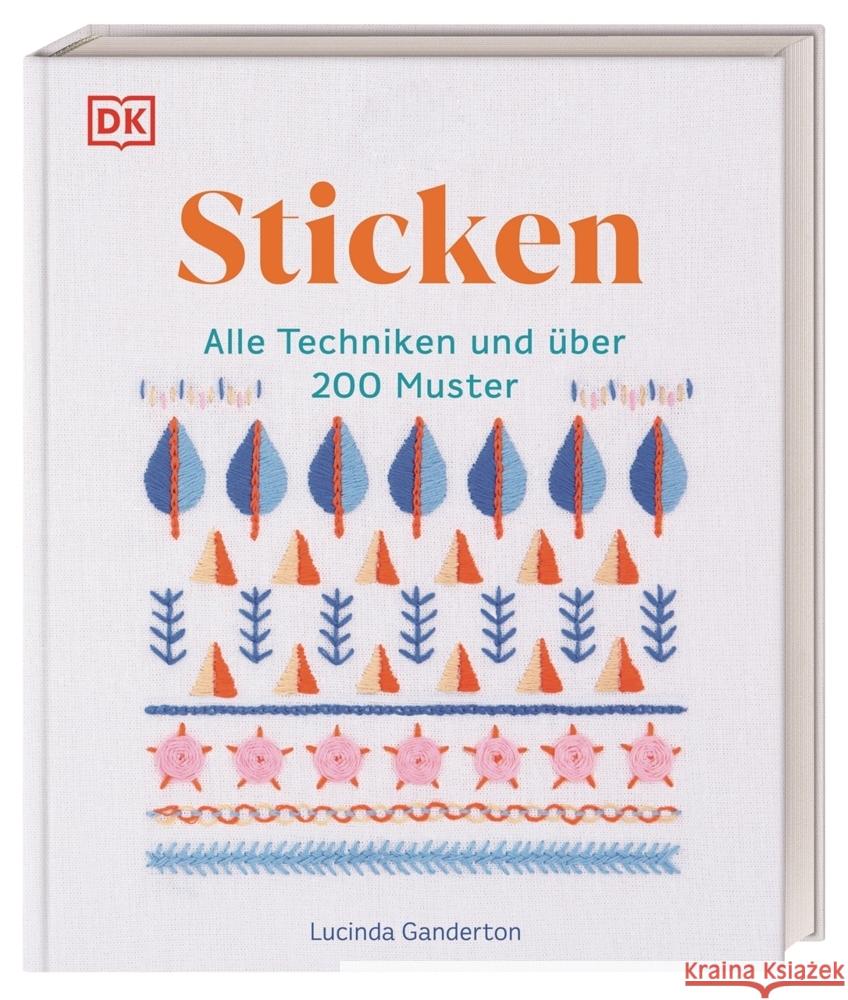 Sticken Ganderton, Lucinda 9783831047222 Dorling Kindersley Verlag - książka