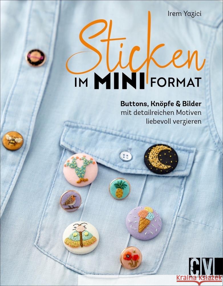 Sticken im Mini-Format Yazici, Irem 9783841066473 Christophorus-Verlag - książka