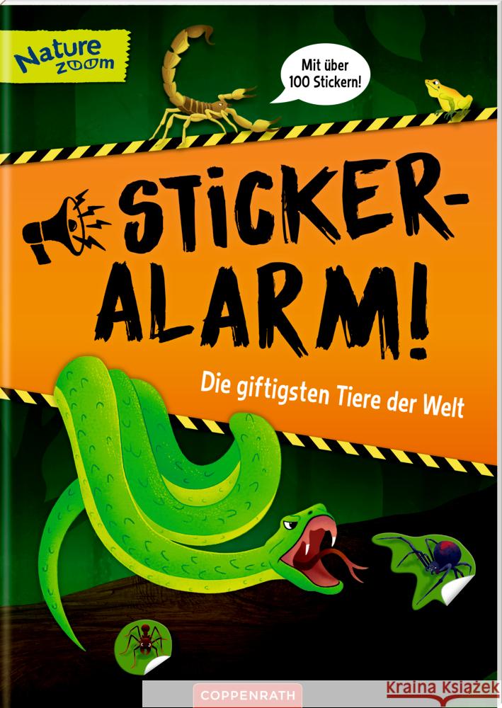 Sticker-Alarm  9783649641780 Coppenrath, Münster - książka