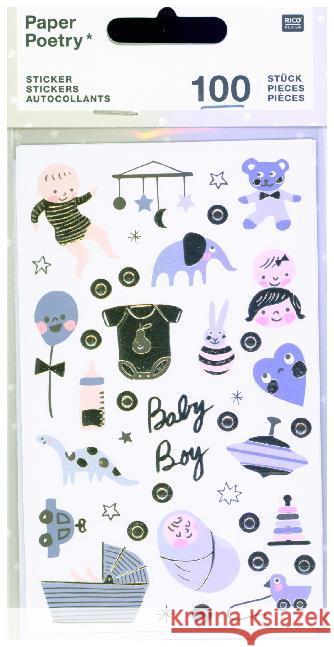 Sticker, Baby, Junge  4051271396787 RICO-Design tap - książka