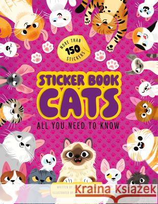 Sticker Book: Cats  9788000078465 Albatros Media - książka
