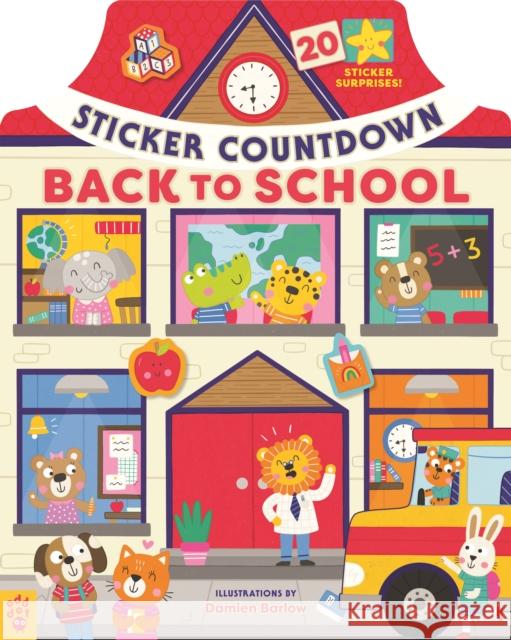 Sticker Countdown: Back to School Odd Dot 9781250359360 Odd Dot - książka