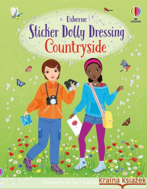 Sticker Dolly Dressing Countryside FIONA WATT 9781474999533 Usborne Publishing Ltd - książka