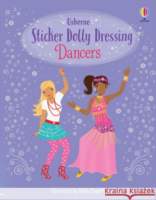 Sticker Dolly Dressing Dancers Fiona Watt Fiona Watt Fiona Watt 9781474990813 Usborne Publishing Ltd - książka