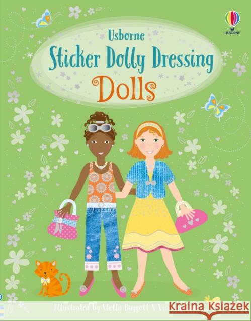 Sticker Dolly Dressing Dolls Fiona Watt 9781474990837 Usborne Publishing Ltd - książka