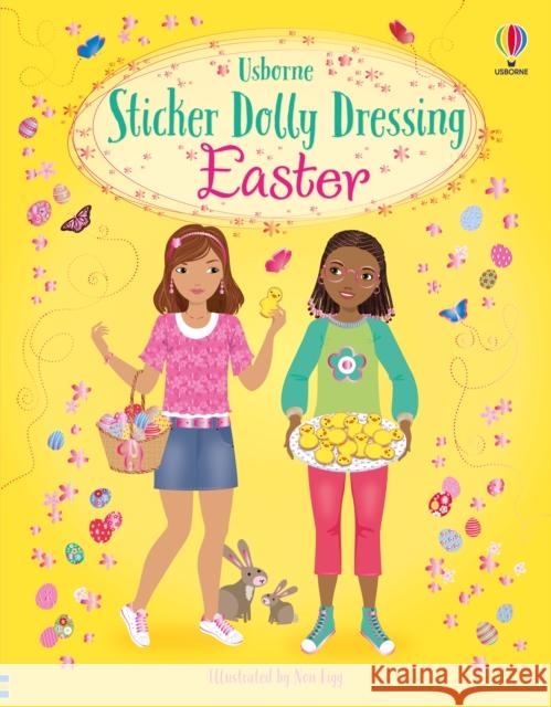 Sticker Dolly Dressing Easter: An Easter And Springtime Book For Children Fiona Watt 9781801314893 Usborne Publishing Ltd - książka