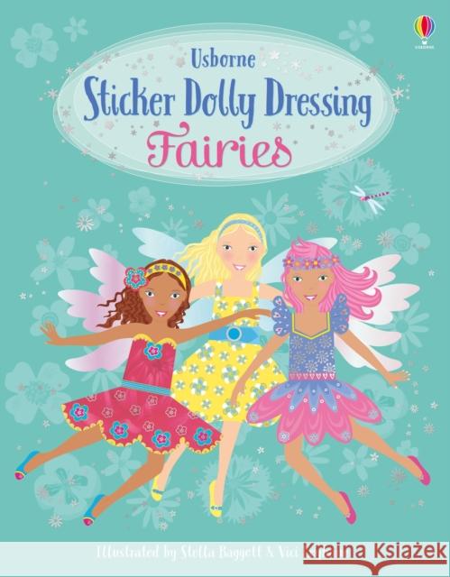 Sticker Dolly Dressing Fairies Pratt, Leonie 9781474973373 Usborne Publishing Ltd - książka