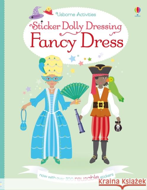 Sticker Dolly Dressing Fancy Dress Bone, Emily 9781474928182 Usborne Publishing Ltd - książka