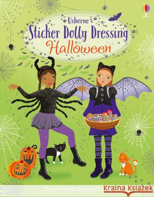 Sticker Dolly Dressing Halloween: A Halloween Book for Children Fiona Watt 9781474986922 Usborne Publishing Ltd - książka