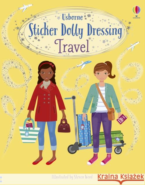 Sticker Dolly Dressing Travel Watt, Fiona 9781474980517 Usborne Publishing Ltd - książka