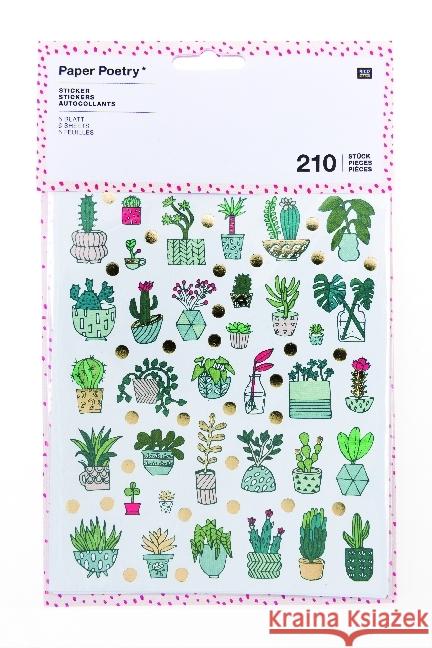 Sticker Hygge, Plants  4051271392659 RICO-Design tap - książka