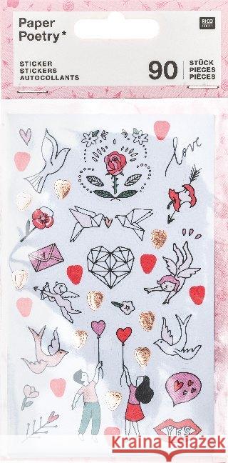 Sticker, Liebe  4051271397173 RICO-Design tap - książka