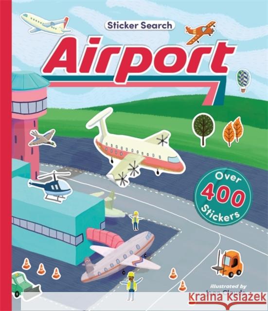 Sticker Search: Airport Margot Channing 9781835872178 Bonnier Books UK - książka