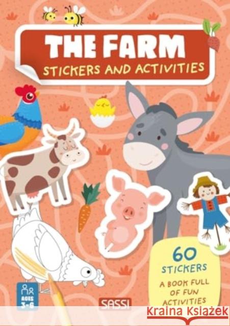 Stickers and Activities. The Farm Ester Tome 9788830313217 Sassi - książka