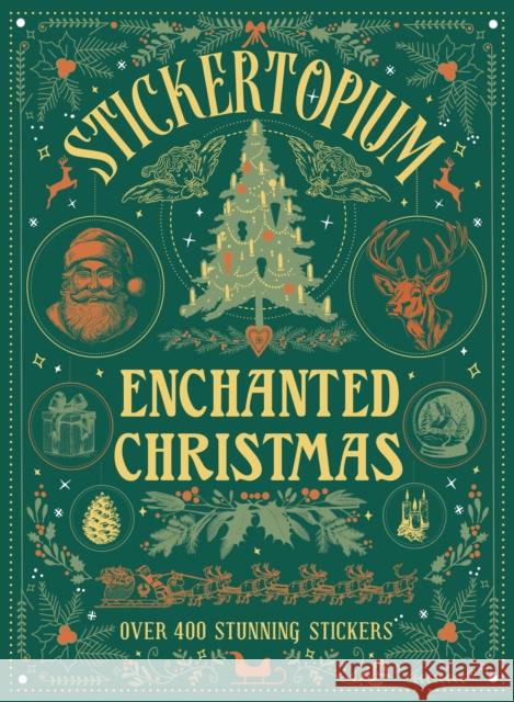 Stickertopium: Enchanted Christmas Design Eye 9781836001492 Quarto Publishing PLC - książka