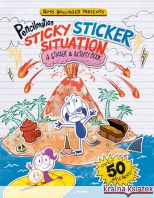 Sticky Sticker Situation: A Sticker & Activity Book  9780593522868  - książka