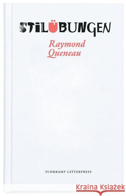 Stilübungen Queneau, Raymond 9783518427507 Suhrkamp - książka