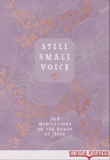 Still Small Voice: 365 Meditations on the Words of Jesus Broadstreet Publishing Group LLC 9781424565856 BroadStreet Publishing - książka