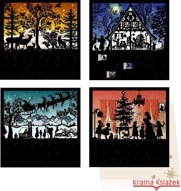 Stille Nacht, Mini-Adventskalender-Sortiment  4050003718118 Coppenrath, Münster - książka