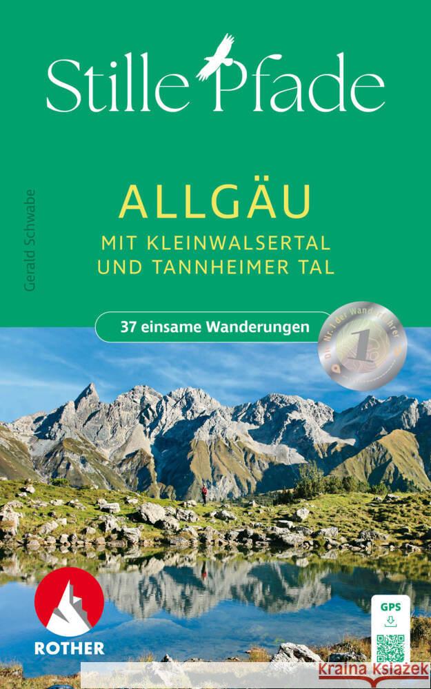 Stille Pfade Allgäu Schwabe, Gerald 9783763334483 Bergverlag Rother - książka