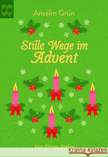 Stille Wege im Advent Grün, Anselm 9783736503366 Vier Türme - książka