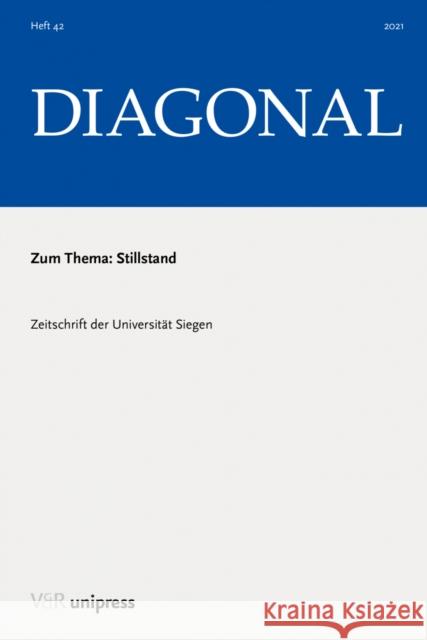 Stillstand Gero Hoch Hildegard Schroteler-Von Brandt Angela Schwarz 9783847113263 V&R Unipress - książka