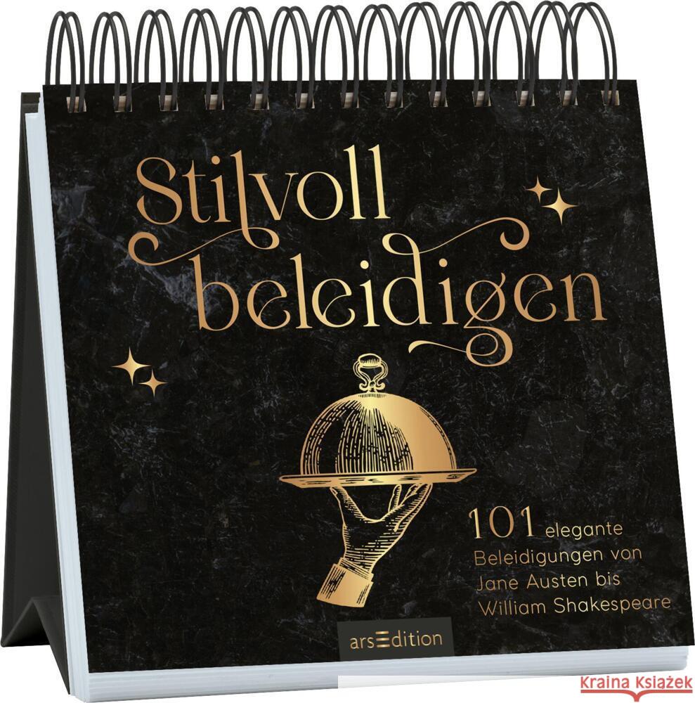 Stilvoll beleidigen Schwanebeck, Wieland 9783845862811 ars edition - książka