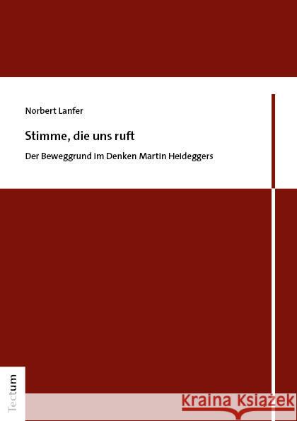 Stimme, die uns ruft Lanfer, Norbert 9783689004248 Tectum-Verlag - książka