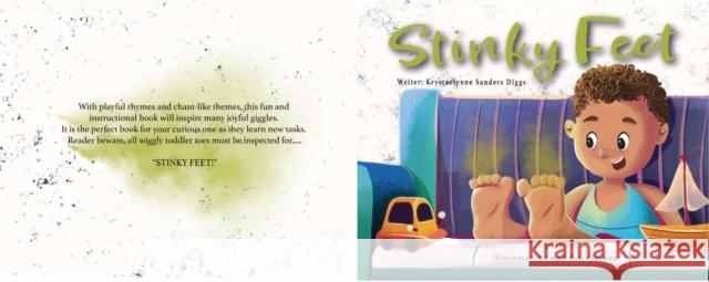 Stinky Feet Krystaelynne Sanders Diggs 9781737582335  - książka