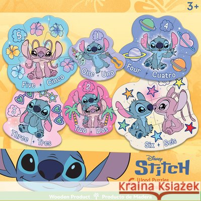 Stitch 6 Pack Puzzles Masterpieces 0705988126673 Masterpiece Records - książka