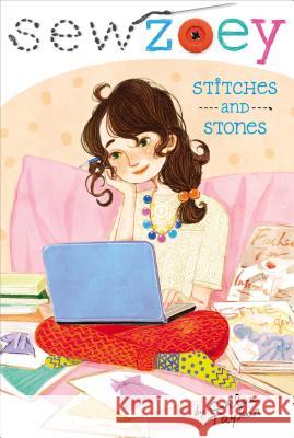 Stitches and Stones Chloe Taylor Nancy Zhang 9781442498020 Simon Spotlight - książka