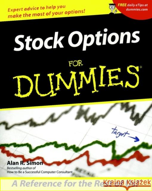 Stock Options For Dummies  Simon 9780764553646  - książka