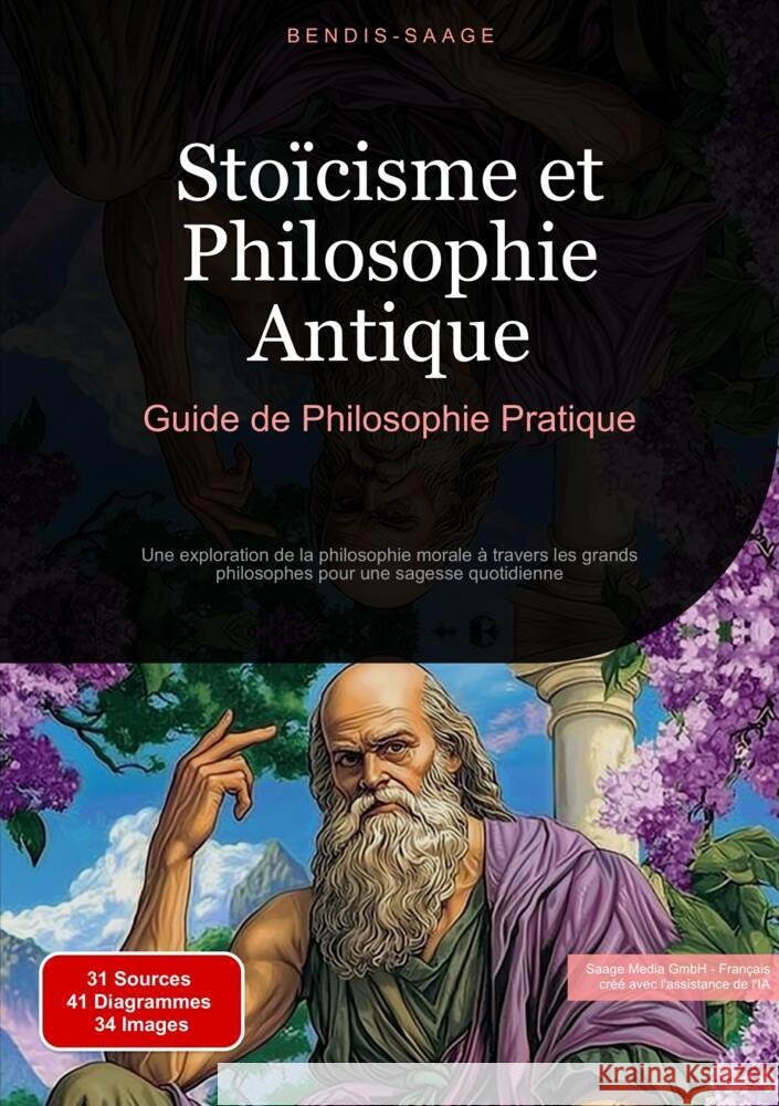 Stoïcisme et Philosophie Antique: Guide de Philosophie Pratique Saage - Français, Bendis A. I. 9783384517951 Saage Books - książka