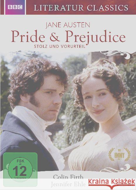 Stolz und Vorurteil - Pride & Prejudice (1995), 2 DVDs : Großbritannien Austen, Jane 4260495761022 KSM - książka