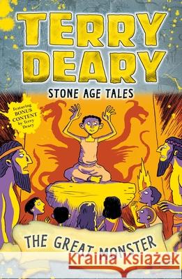 Stone Age Tales: The Great Monster Terry Deary 9781472950352 Bloomsbury Publishing PLC - książka