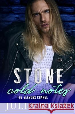 Stone Cold Notes: A Rock Star Romance Julia Wolf   9798769328572 Independently Published - książka