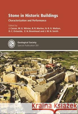 Stone in Historic Buildings: Characterization and Performance J. Cassar M. G. Winter B. R. Marker 9781862393769 Geological Society - książka