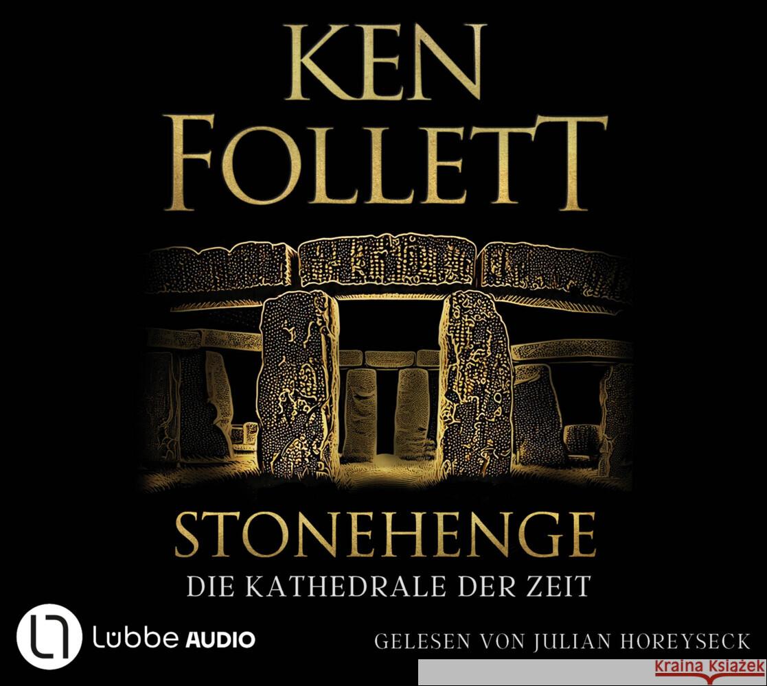 Stonehenge - Die Kathedrale der Zeit, 12 Audio-CD Follett, Ken 9783785787441 Bastei Lübbe - książka