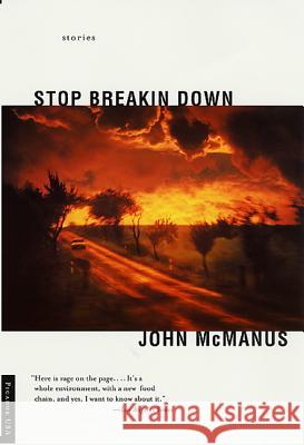 Stop Breakin Down John McManus 9780312263973 Picador USA - książka