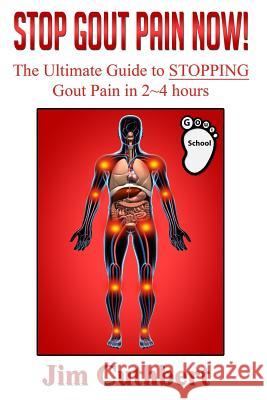 Stop Gout Pain Now!: The Ultimate Guide Fro Stopping Gout Pain in 2 4 Hours Jim Cuthbert 9781533007223 Createspace Independent Publishing Platform - książka