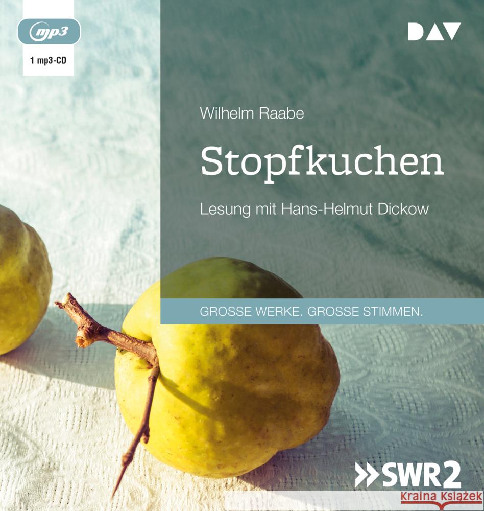 Stopfkuchen. Eine See- und Mordgeschichte, 1 Audio-CD, 1 MP3 Raabe, Wilhelm 9783742423436 Der Audio Verlag, DAV - książka