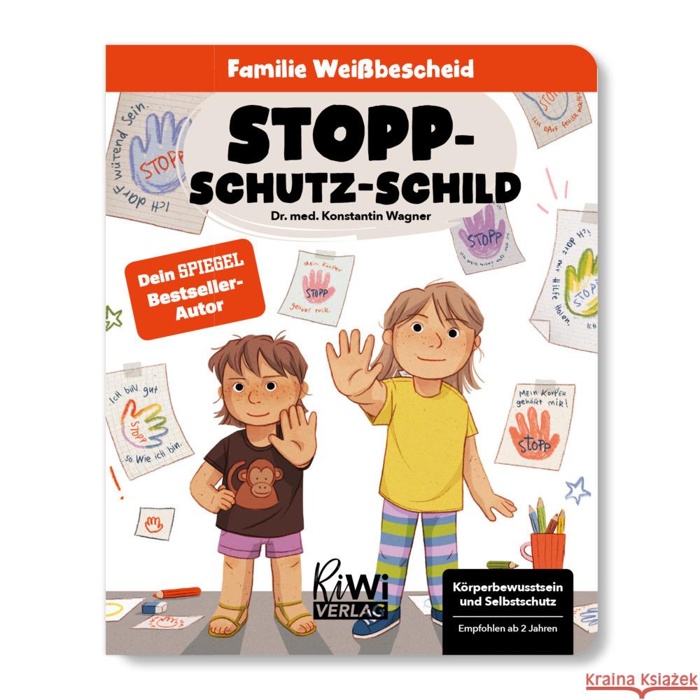 Stopp-Schutz-Schild Wagner, Konstantin 9783982538020 Richtig Wissen - książka
