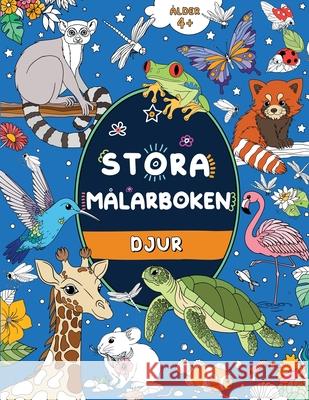 Stora m?larboken: F?r barn i ?ldern 4+ Fairywren Publishing 9781915454386 Fairywren Publishing - książka