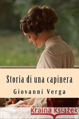 Storia di una capinera Verga, Giovanni 9781719269131 Createspace Independent Publishing Platform - książka