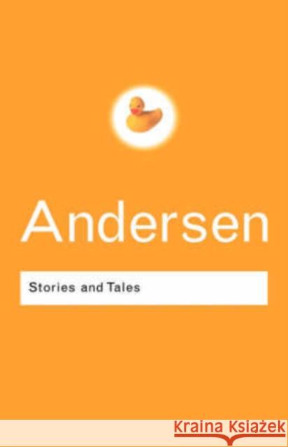 Stories and Tales Hans Christian Andersen 9780415285971 Routledge - książka