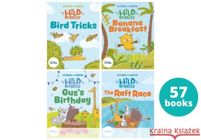 Stories for Maths: Wild Buddies (57 book pack) Warminger, Laura 9781382057929 Oxford University Press - książka