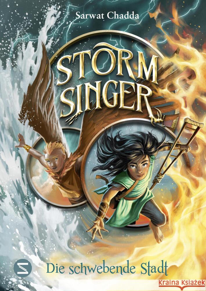 Storm Singer. Die schwebende Stadt Chadda, Sarwat 9783505153259 Schneiderbuch - książka