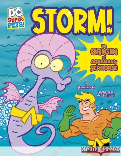 Storm!: The Origin of Aquaman's Seahorse Steve Korte 9781398241350 Capstone Global Library Ltd - książka